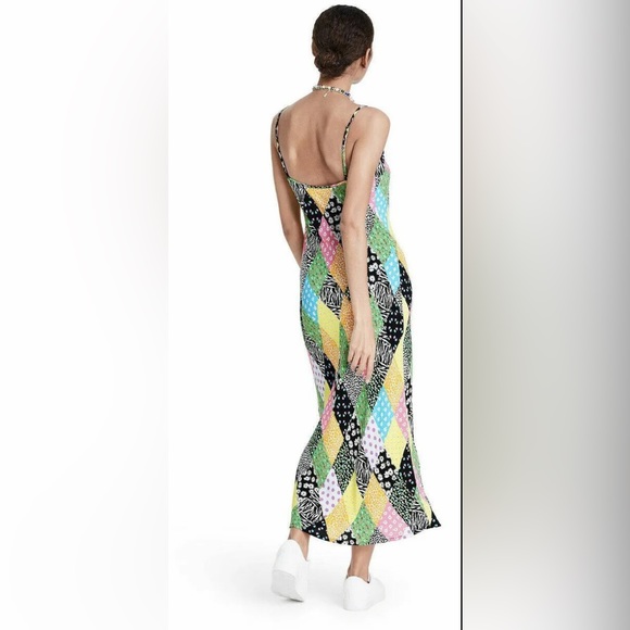 RIXO forTarget Sleeveless Patchwork Slip Dress Size XS - Picture 3 of 14